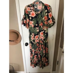 ZARA Floral Dress